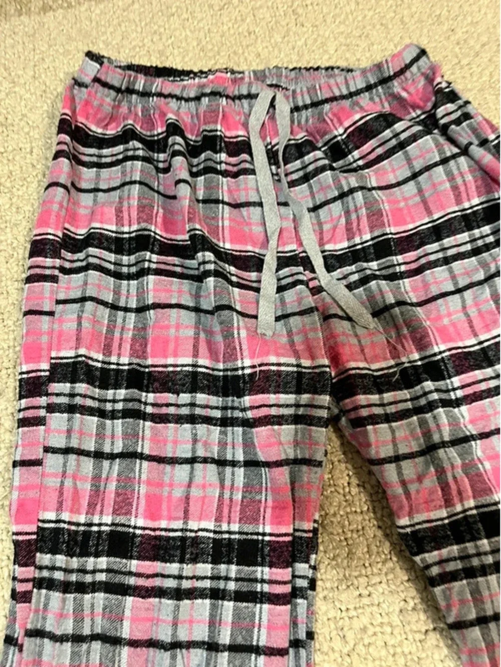 Bobby brooks woman sleepwear pants pajama M pink black